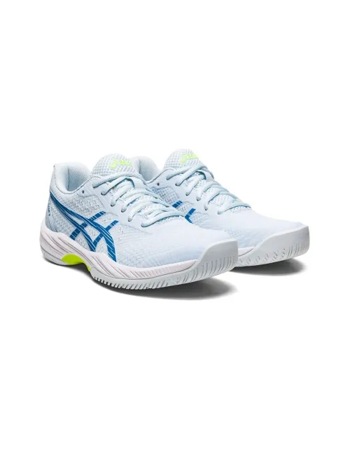 Asics Gel-Game 9 Azul Claro Blanco Mujer 1042a211-400 | Ofertas de pádel
